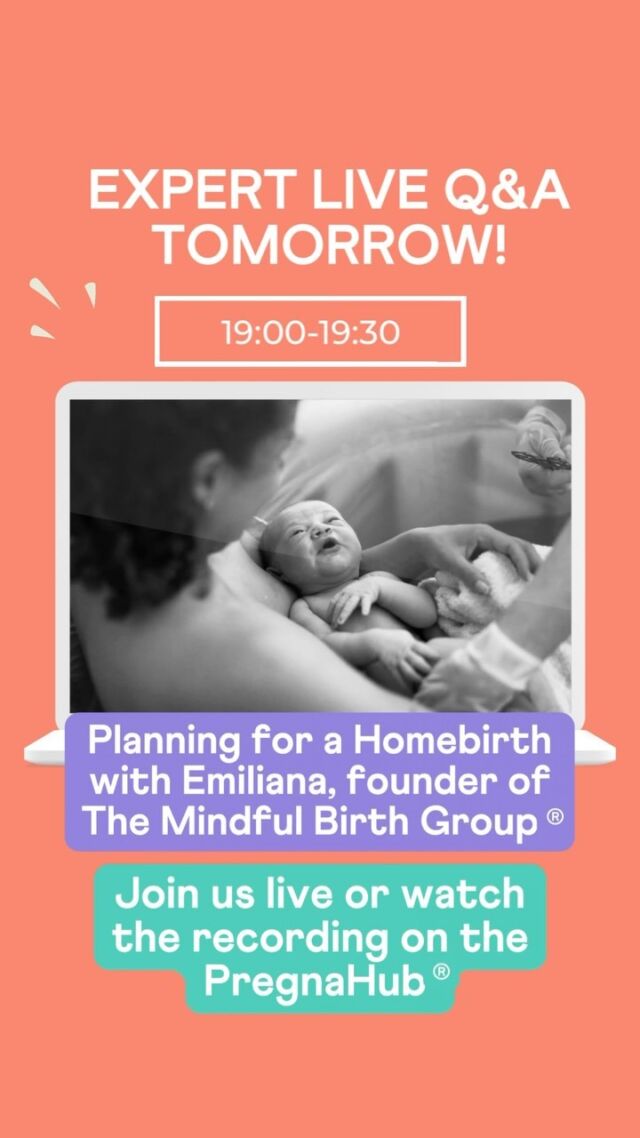 If you are planning for or even considering giving birth at home 🏡 , please join us tomorrow evening for a live Q&A on all things home births. 

Having given birth at home twice with her own children, and having supported many parents as a doula/prepared people for homebirths with our courses, Emiliana is ready to answer any questions you may have- no question is a silly one! Partners are also very welcome too!

Register via the PregnaHub® if you are already a member, or subscribe now to get access to this session plus a whole wealth of pregnancy and postnatal support!

#homebirth #pregnahub #mindfulnatal